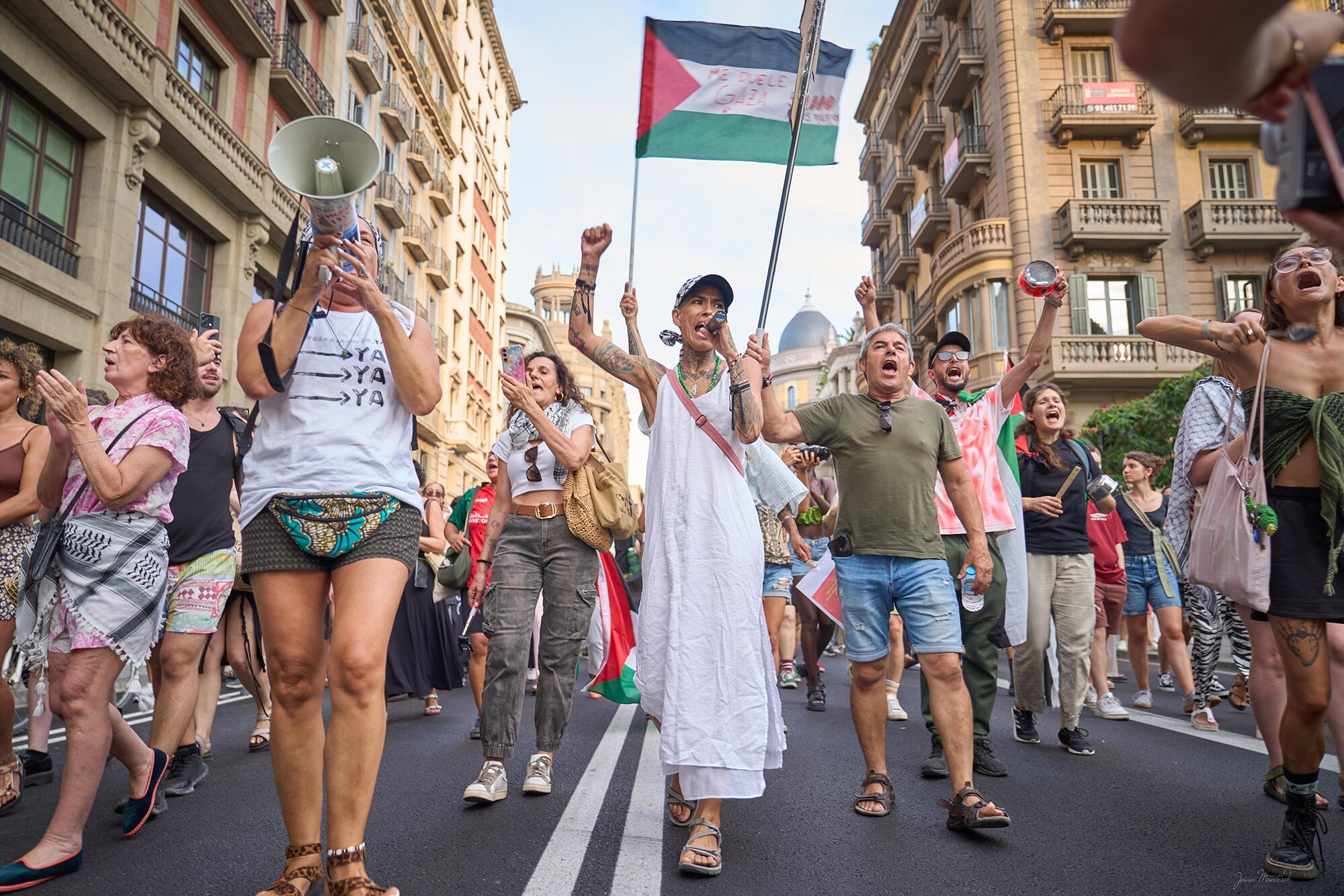 Concentración Barcelona Gaza - 11